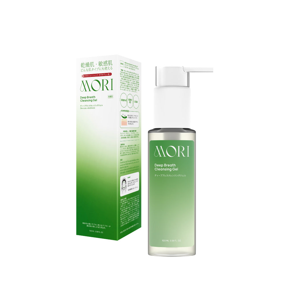 MORI Deep Breath Cleansing Gel | โมริ ดีพ เบรธ คลีนซิ่ง เจล