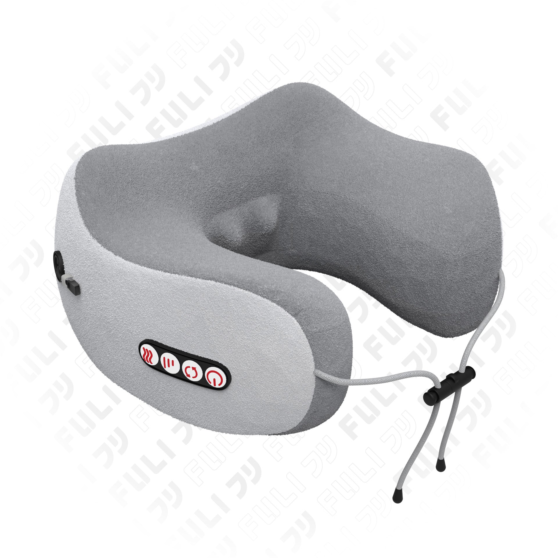 เซตคู่ผ่อนคลายสบายตา FULI Ergo Massage Neck Pillow + Smart Eye Massager