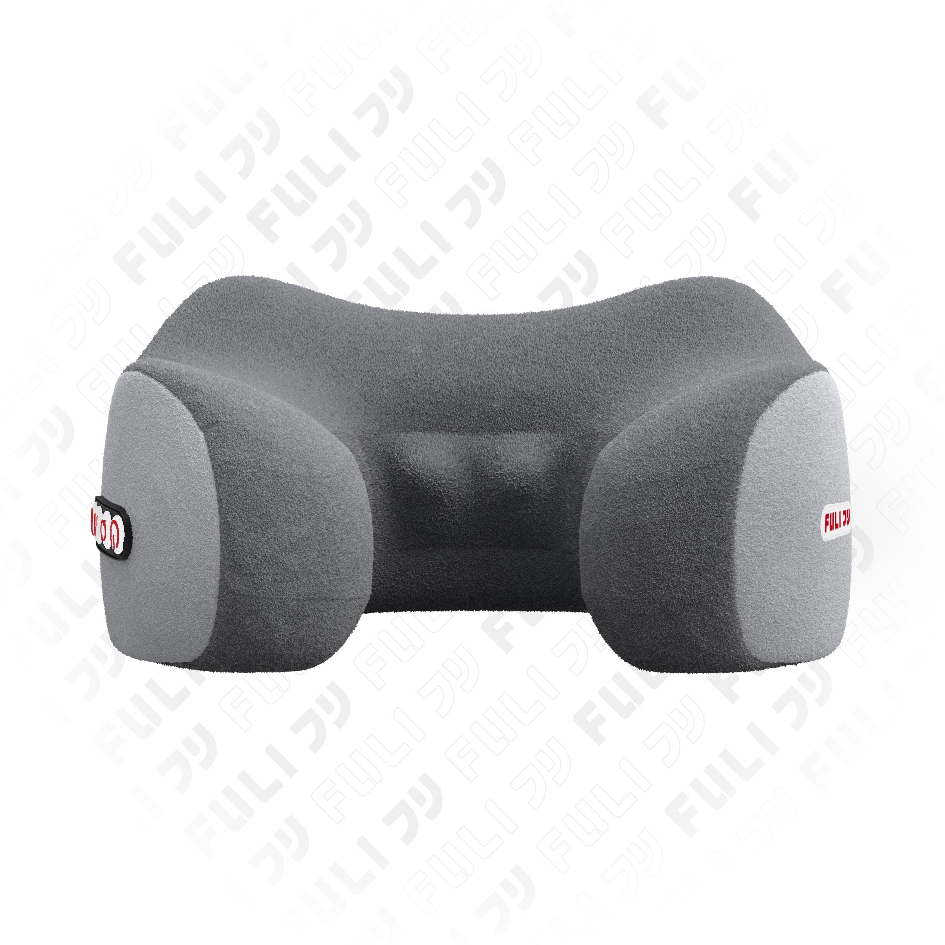 ซื้อ 1 แถม 1 | หมอนนวดคอไฟฟ้า + หมอนรองคอป้องกันเสียงรบกวน | FULI Ergo Massage Neck Pillow + FULI Noise Cancelling Ergo Neck Pillow