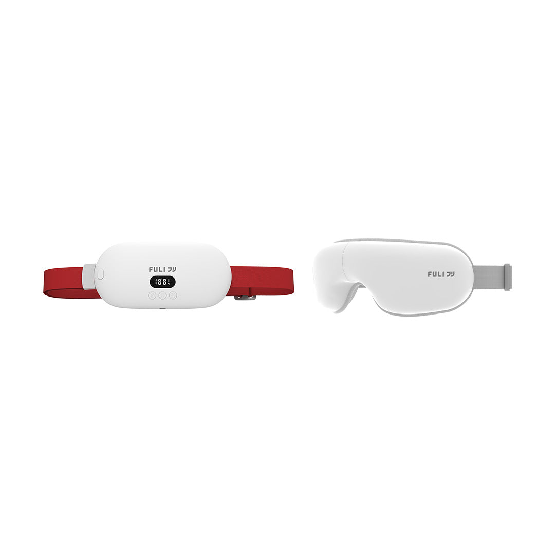 เซตประคบอุ่นสบายตา | FULI Intelligent Heating Wireless Massager + FULI Smart Eye Massager Lite