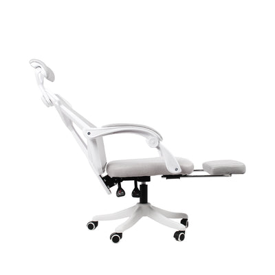 เซตเก้าอี้นั่งสบาย เก้าอี้สุขภาพ FULI X8 ErgoChair - White ขาว แถมฟรี เบาะรองนั่งรูปตัว O